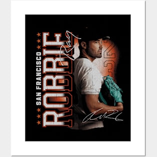 Robbie Ray San Francisco Profile Posters and Art